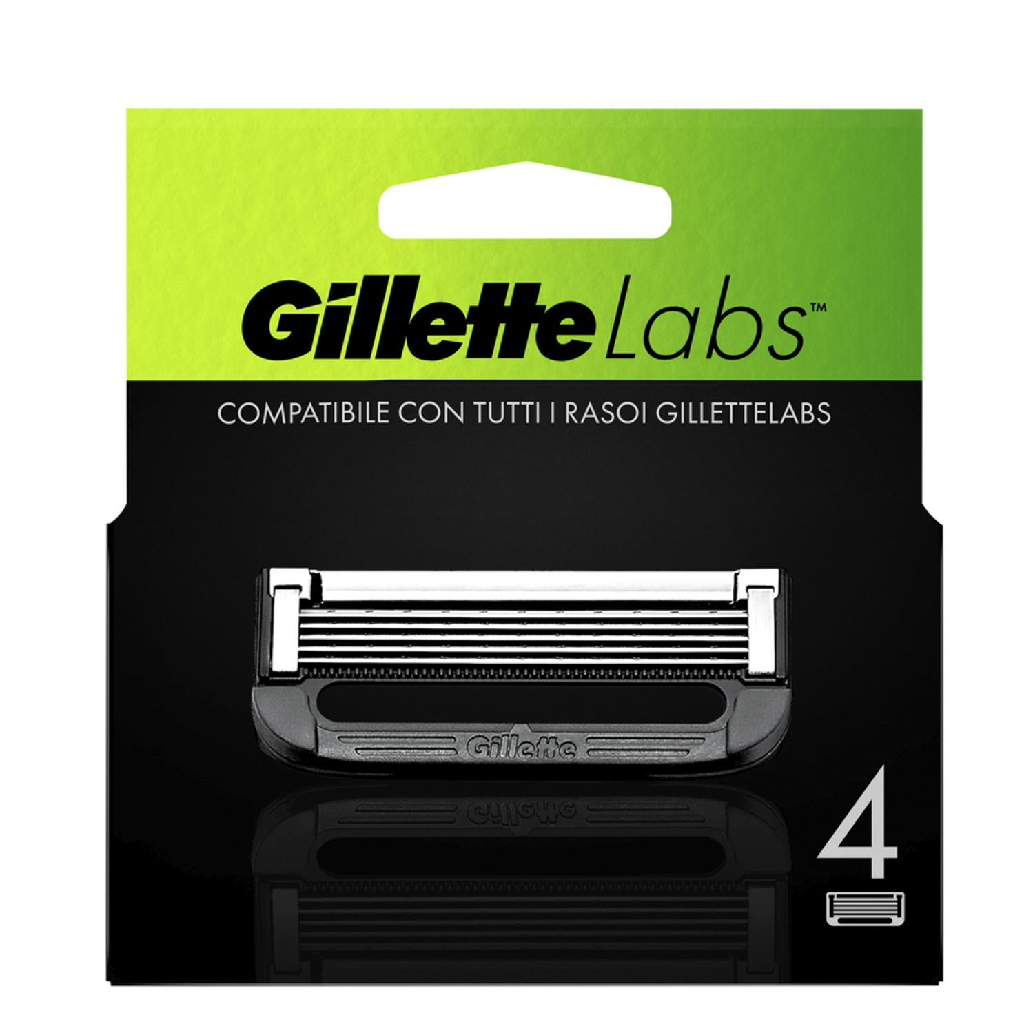 GILLETTE LABS RIC. 4PZ.