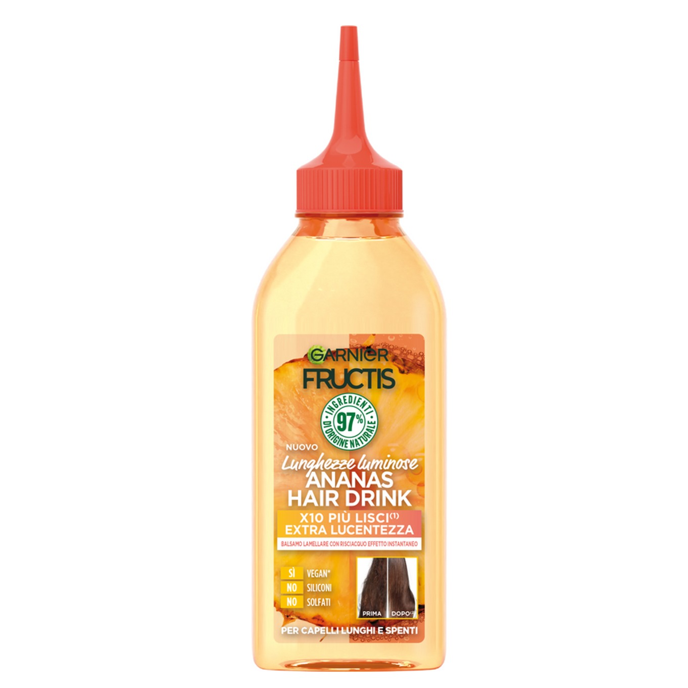 FRUCTIS HAIRFOOD BALS. LAMELLARE 200ML. ANANAS