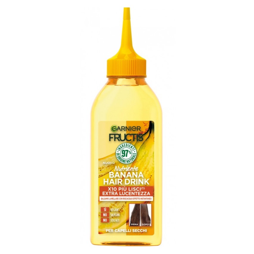 FRUCTIS HAIRFOOD BALS. LAMELLARE 200ML. BANANA