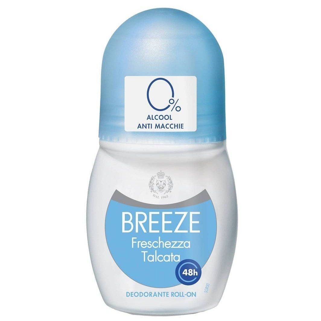 BREEZE DEO ROLL ON 50ML. TALCO