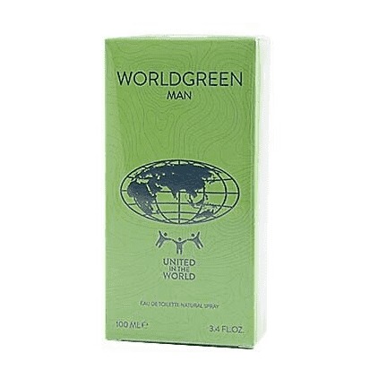 WORLD GREEN EDT 100ML. MAN