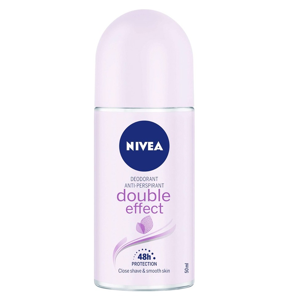 NIVEA DEO ROLL ON 50ML. DOUBLE EFFECT