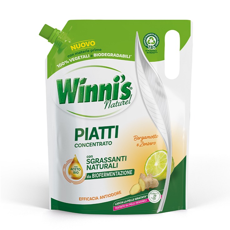 WINNI S PIATTI ECORIC. 900ML. BERGAMOTTO E ZENZERO