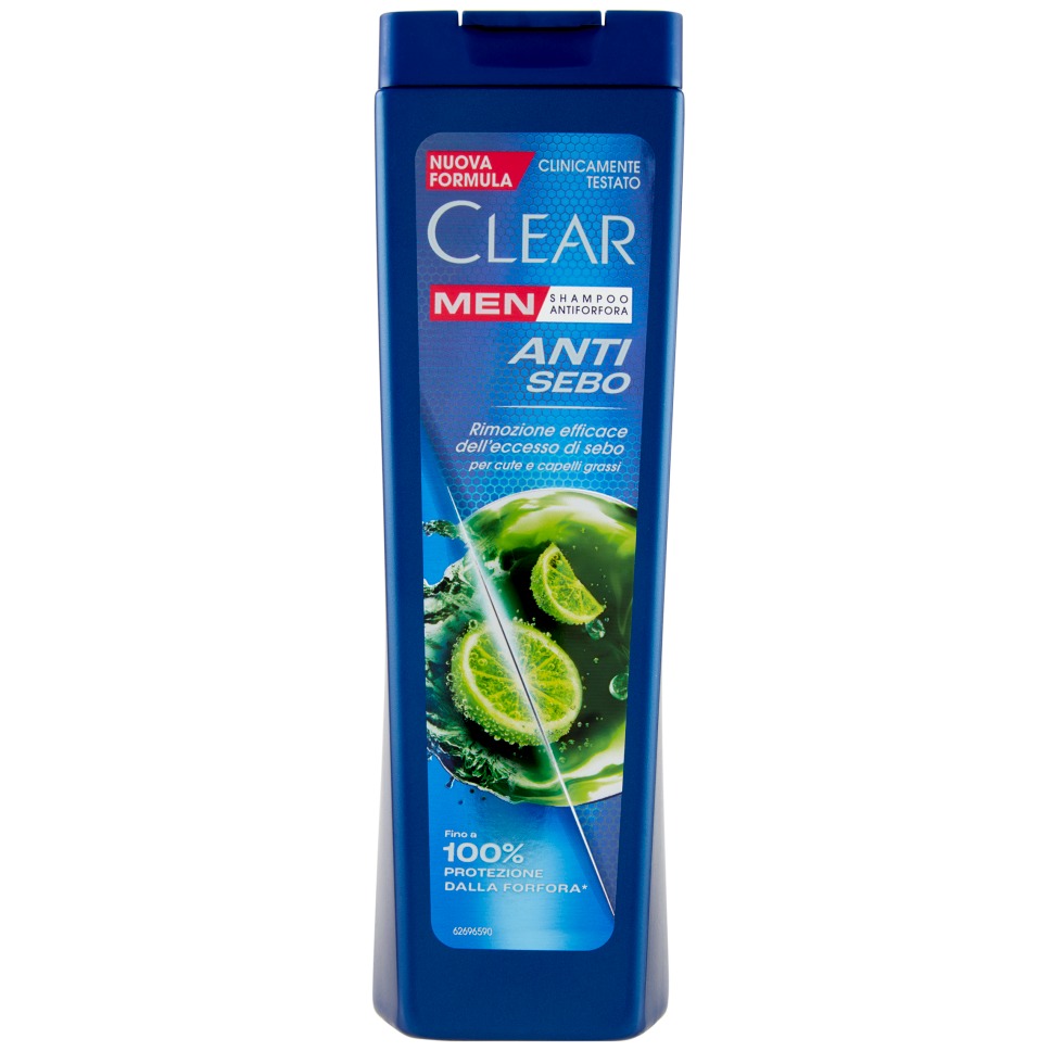 CLEAR SH. 225ML. ANTISEBO