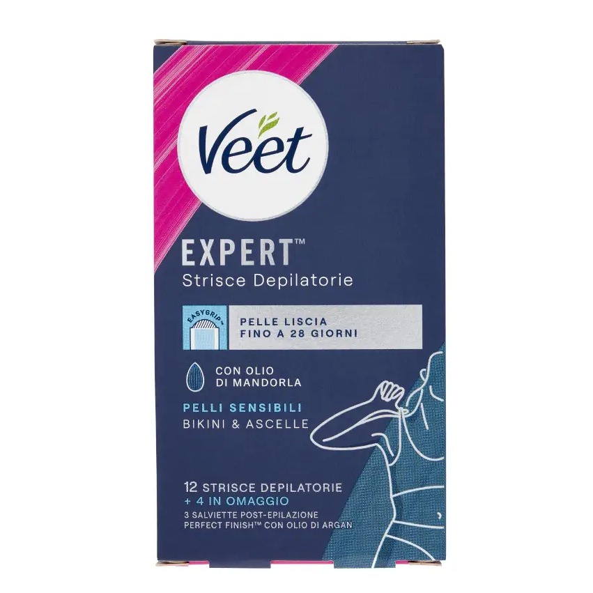 VEET EXPERT STRISCE DEP. 16PZ. ASCELLE