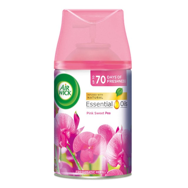 AIR WICK FRESHMATIC RIC. 250ML. PINK SWEET PEA