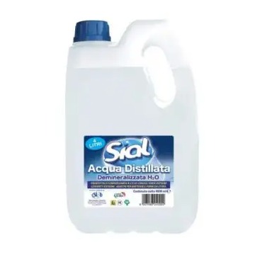 SIAL ACQUA DEMINERALIZZATA 4LT.