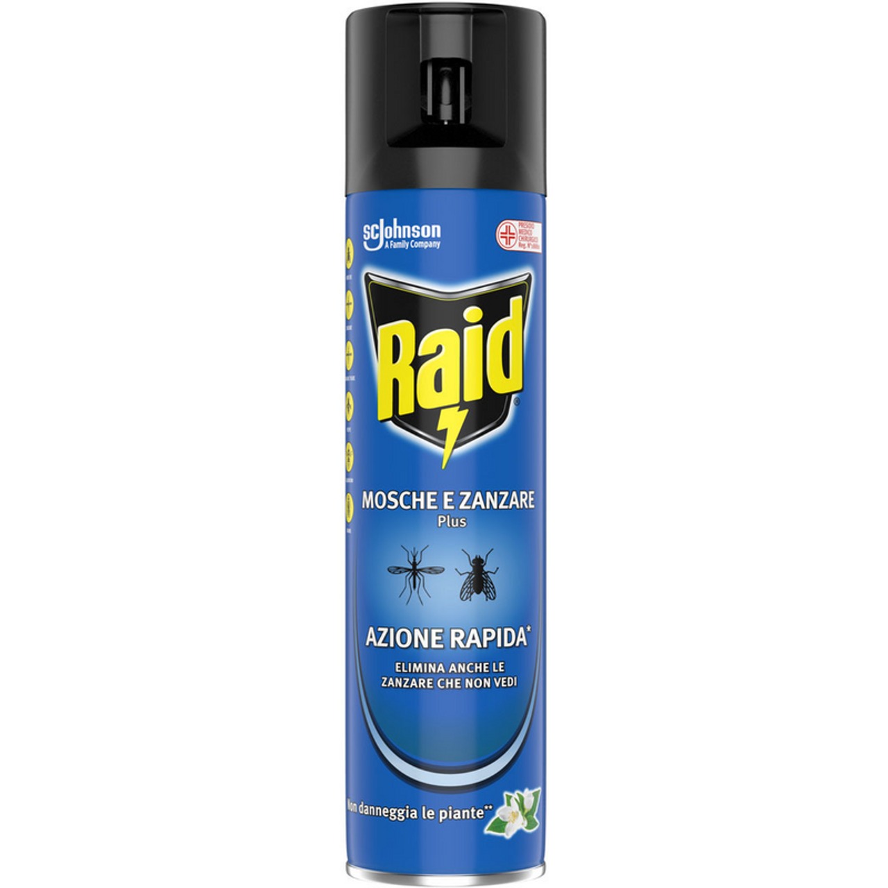 RAID PLUS SPRAY 400ML. MOSCHE/ZANZARE PROMO