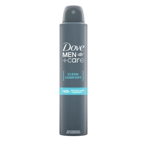 DOVE DEO SPRAY 200ML. MEN CARE CLEAN COMFORT
