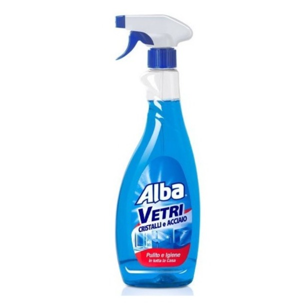 ALBA SPRAY 650ML. CRISTALLO E ACCIAIO