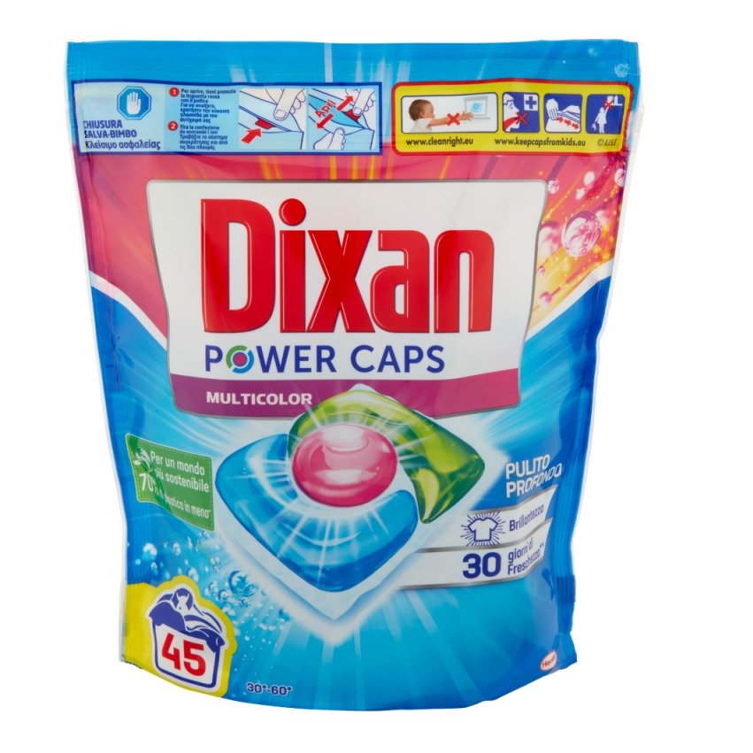DIXAN POWER CAPS 45PZ. MULTICOLOR PROMO