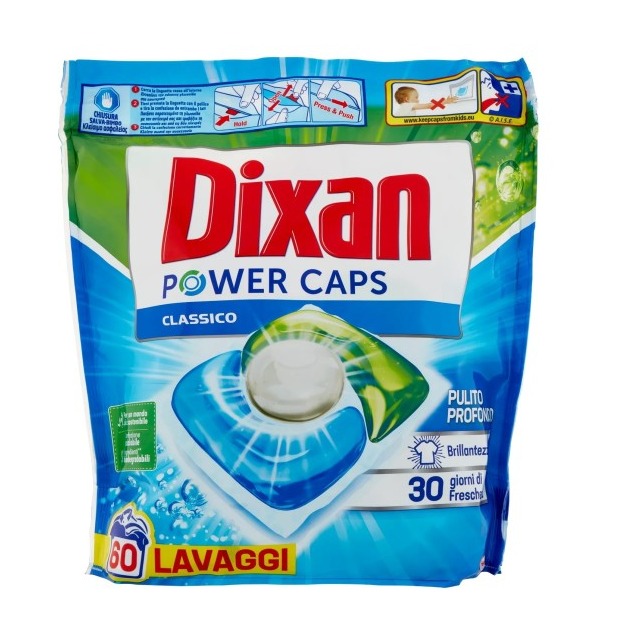 DIXAN POWER CAPS 60PZ. CLASSICO PROMO