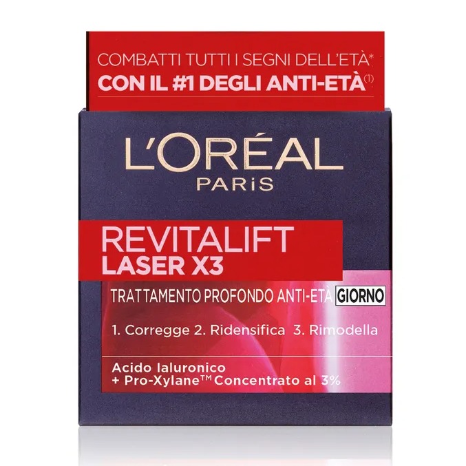 OREAL REVITALIFT LASER X3 CR. VISO 50ML. GIORNO PROMO