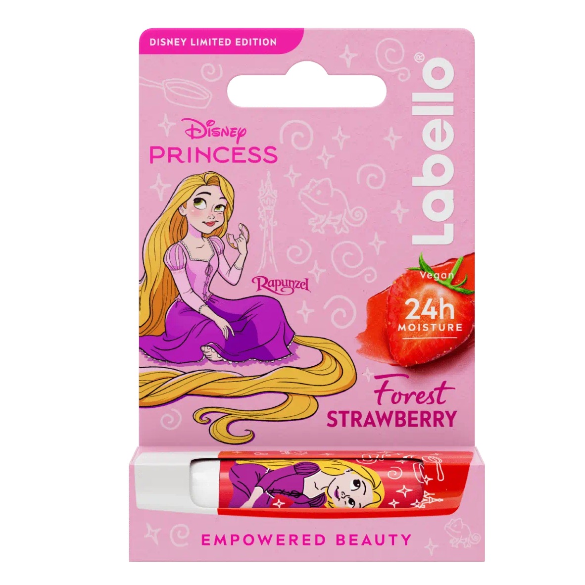 LABELLO BURROCACAO DISNEY FOREST STRAWBERRY RAPUNZEL