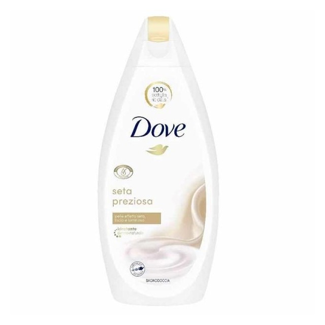 DOVE BAGNO 750ML. SETA PREZIOSA