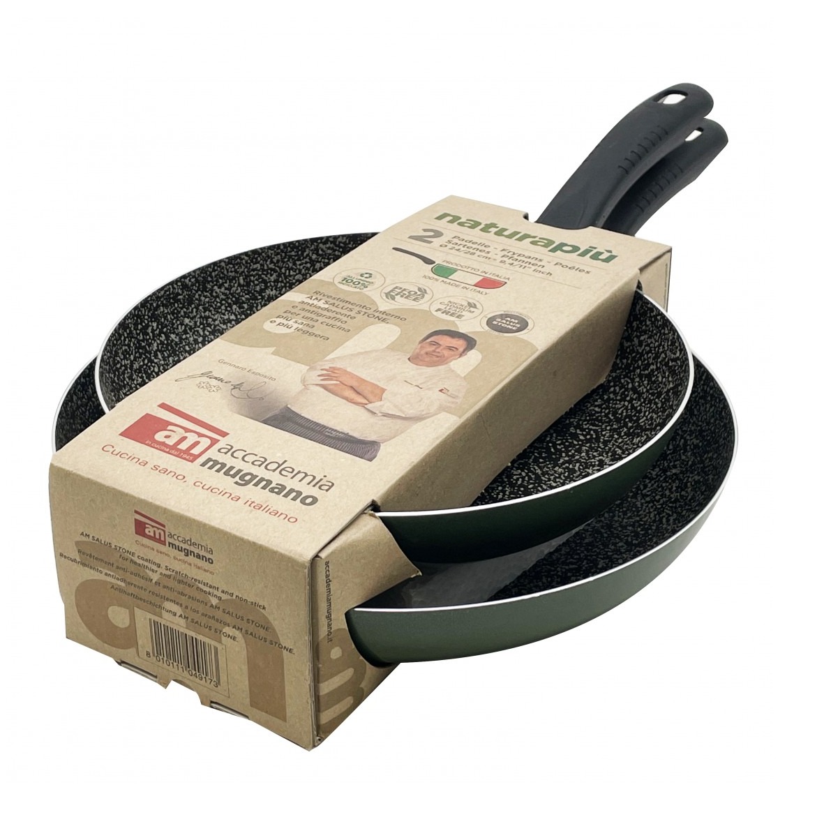 ACCADEMIA MUGNANO BIS PADELLE 24/28CM. PROMO