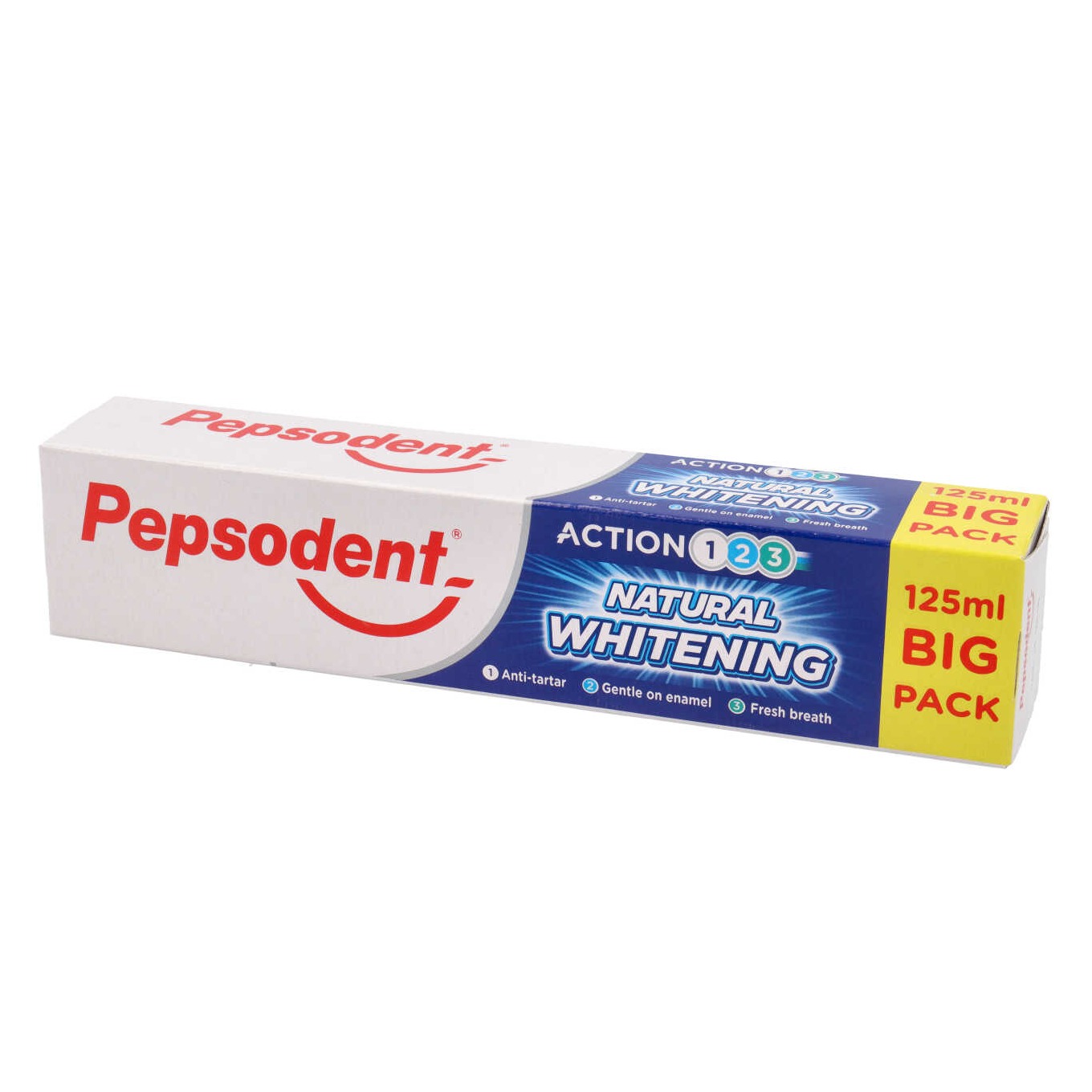 PEPSODENT DENT. 125ML. NATURAL WHITENING