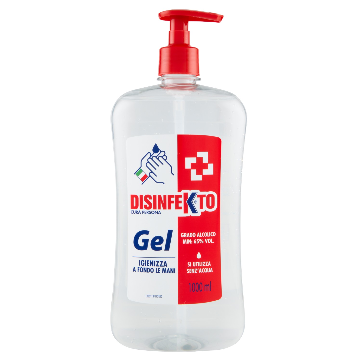DISINFEKTO GEL MANI IGIENIZZANTE 1000ML.