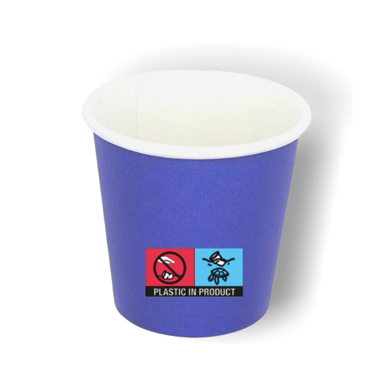 VALIDOSO BICCHIERI CART. 75ML. 50PZ. VIOLA