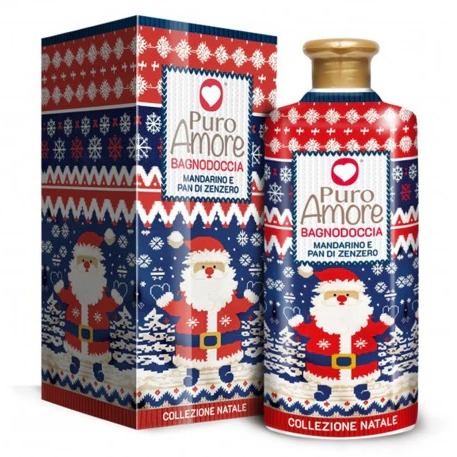 PURO AMORE DOCCIA 500ML. CHRISTMAS BABBO NATALE PROMO