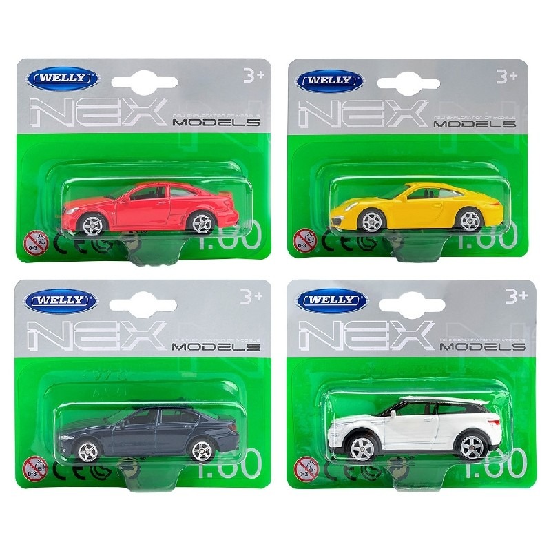 WELLY 1:60 AUTO D CAST LICENZA 12PZ