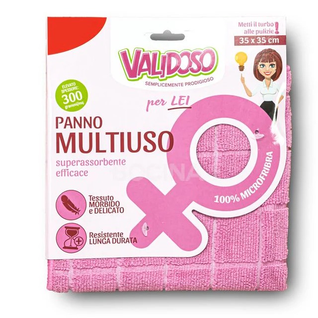 VALIDOSO PANNO MICROFIBRA 35X35CM LEI
