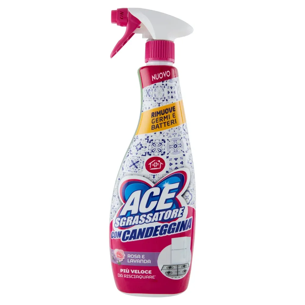 ACE SGRASS. SPRAY 600ML. C/CANDEGGINA ROSA LAVANDA
