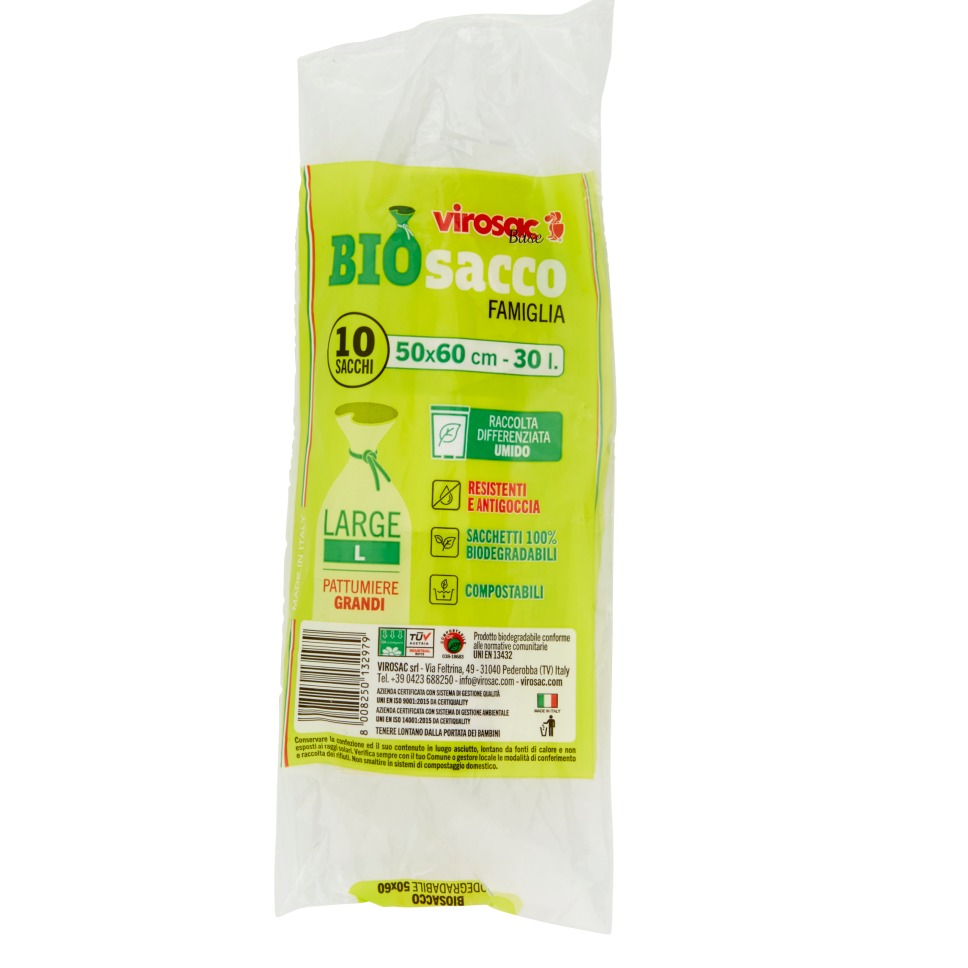 VIROSAC  SACCHI BIO 50X60 10PZ.  OFFERTA