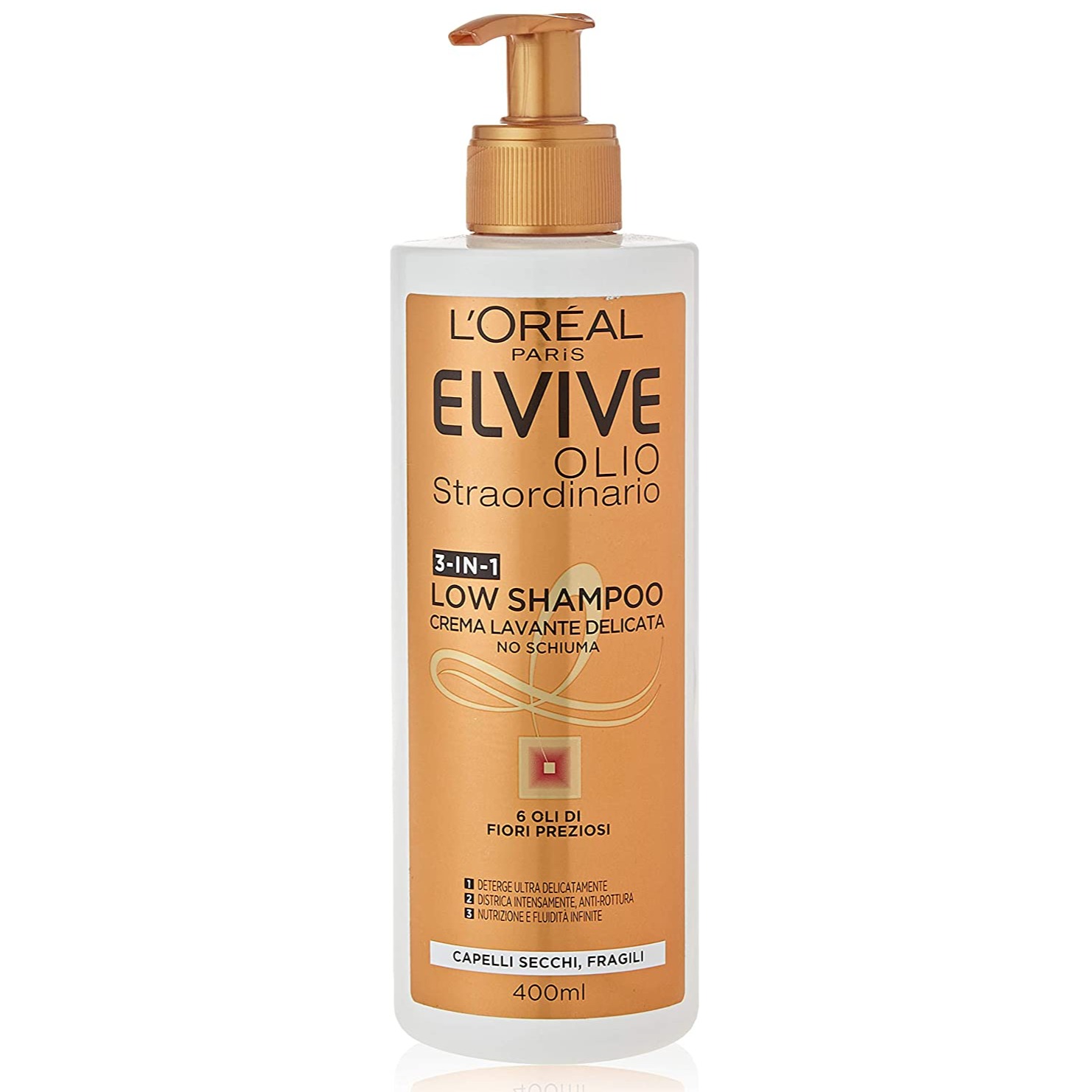 ELVIVE SH. LOW 400ML. OLIO STRAORDINARIO