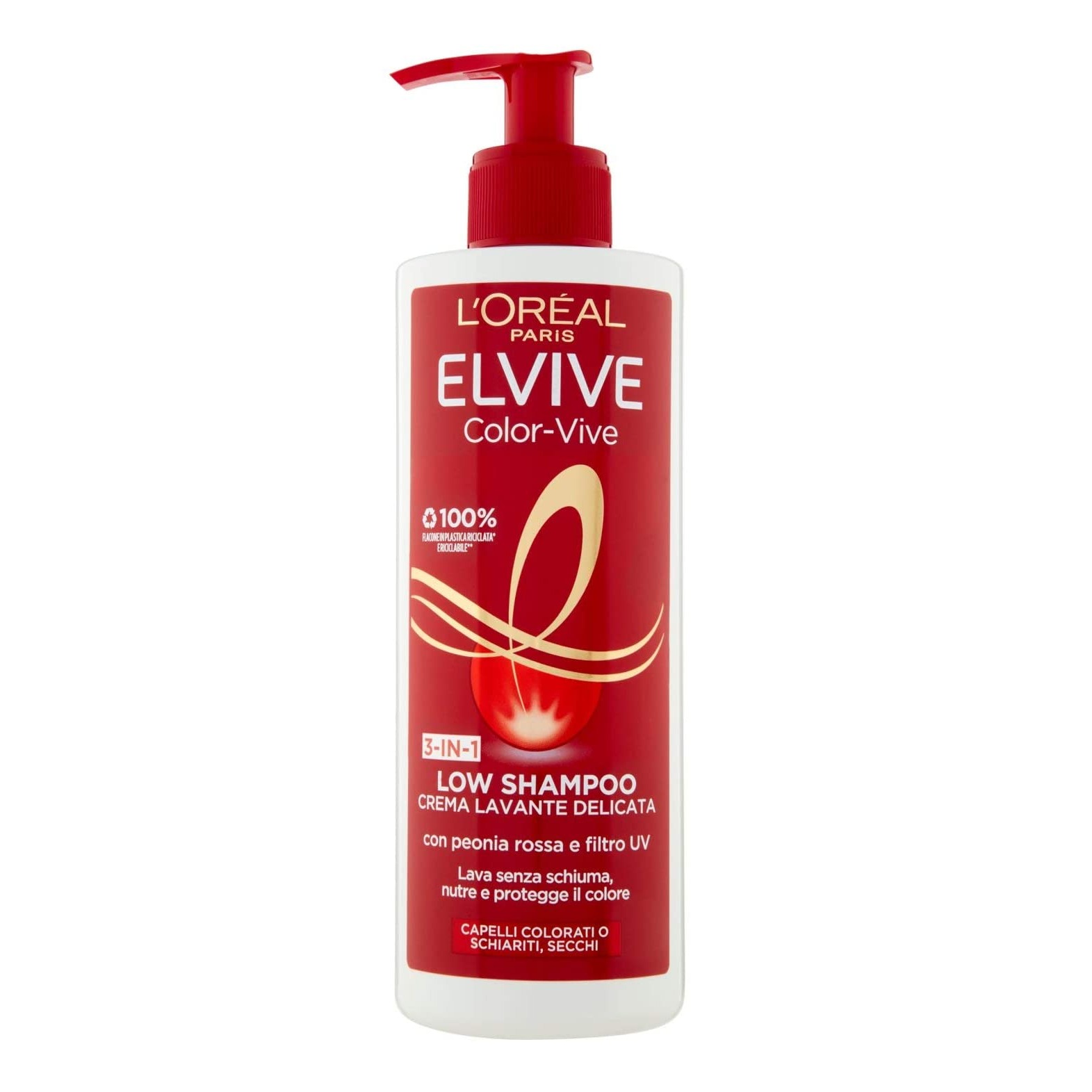 ELVIVE SH. LOW 400ML. COLORVIVE