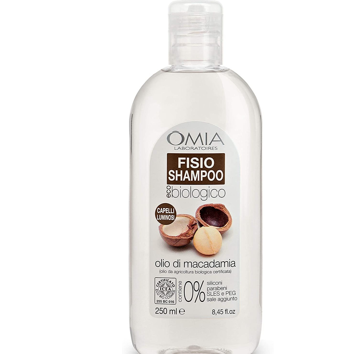 OMIA SH. FISIO 250ML. MACADAMIA PROMO