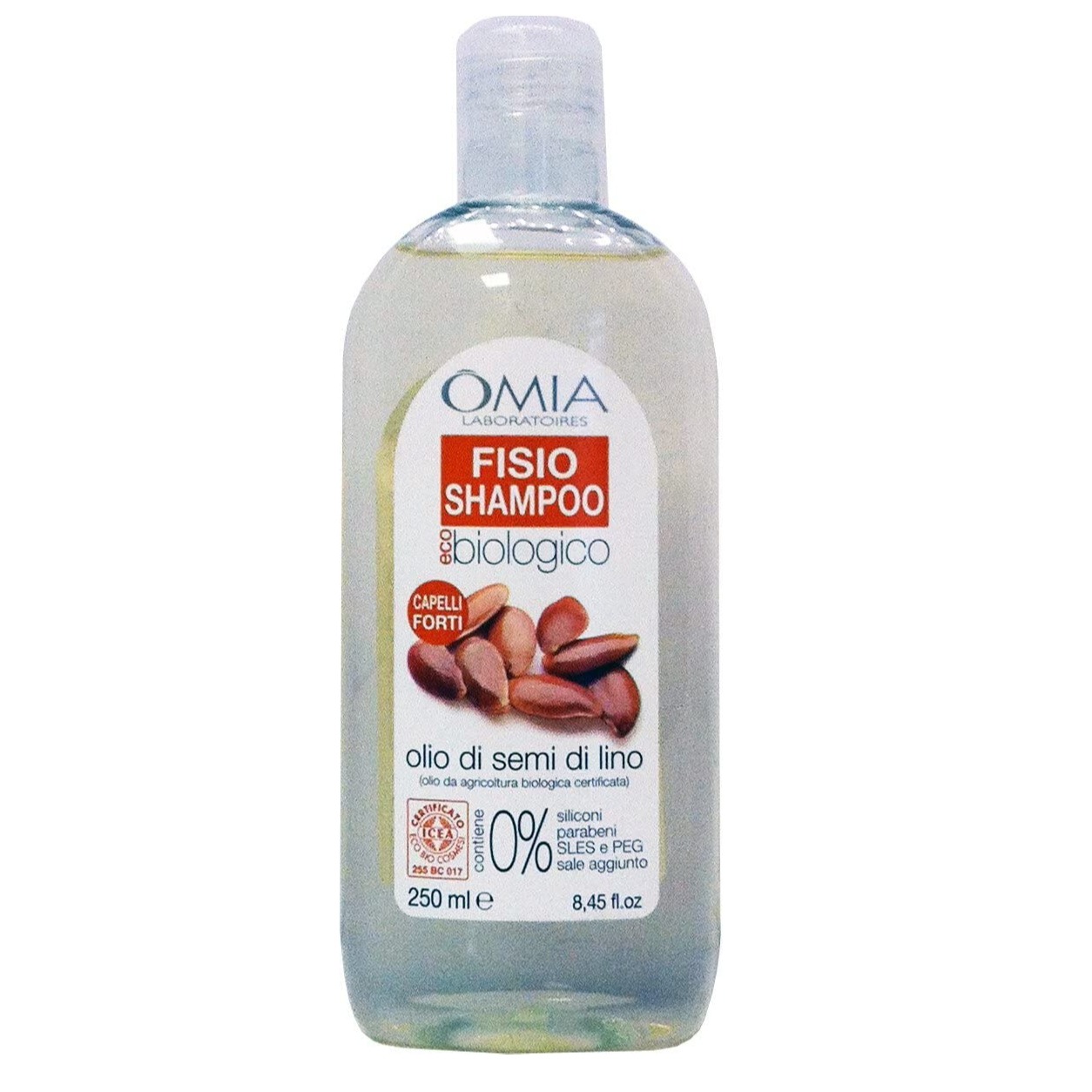 OMIA SH. FISIO 250ML. SEMI DI LINO OFFERTA