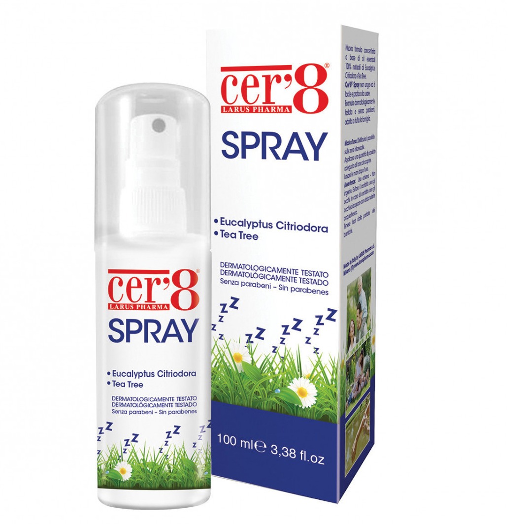 CER 8 SPRAY ANTIZANZARA 100ML