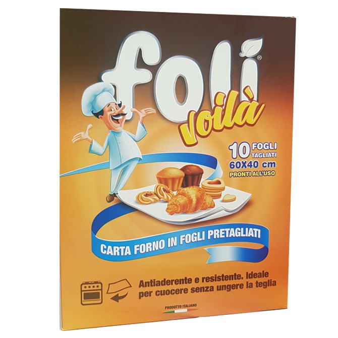 FOLI CARTA FORNO IN FOGLI 10PZ. 40X60