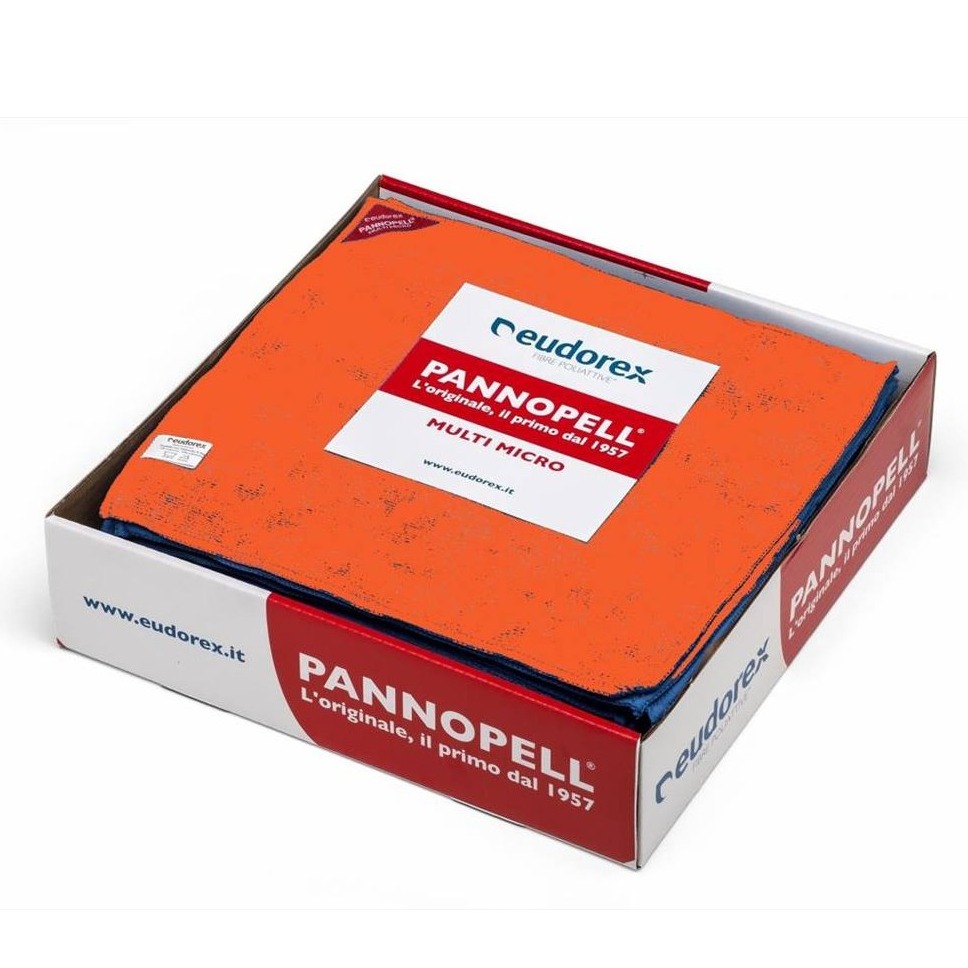 PANNOPELL MICROFIBRA PICCOLO BLU/ARANCIO