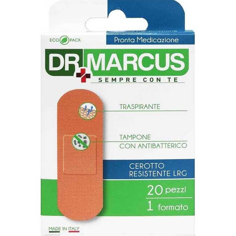 DR.MARCUS 20 CEROTTI RESISTENTI ANTIBATT