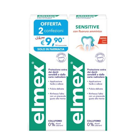 ELMEX COLL. 400ML. 2PZ. SENSITIVE