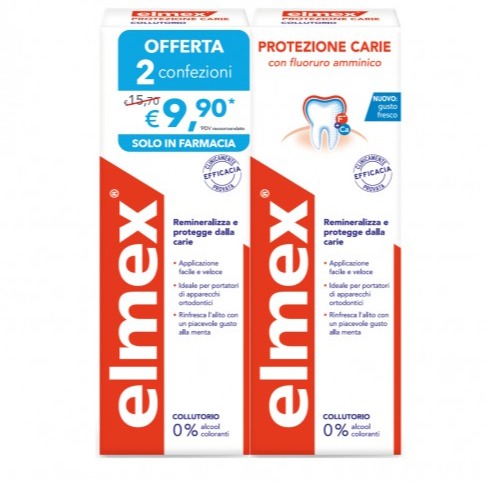 ELMEX COLL. 400ML. 2PZ. PROT.CARIE