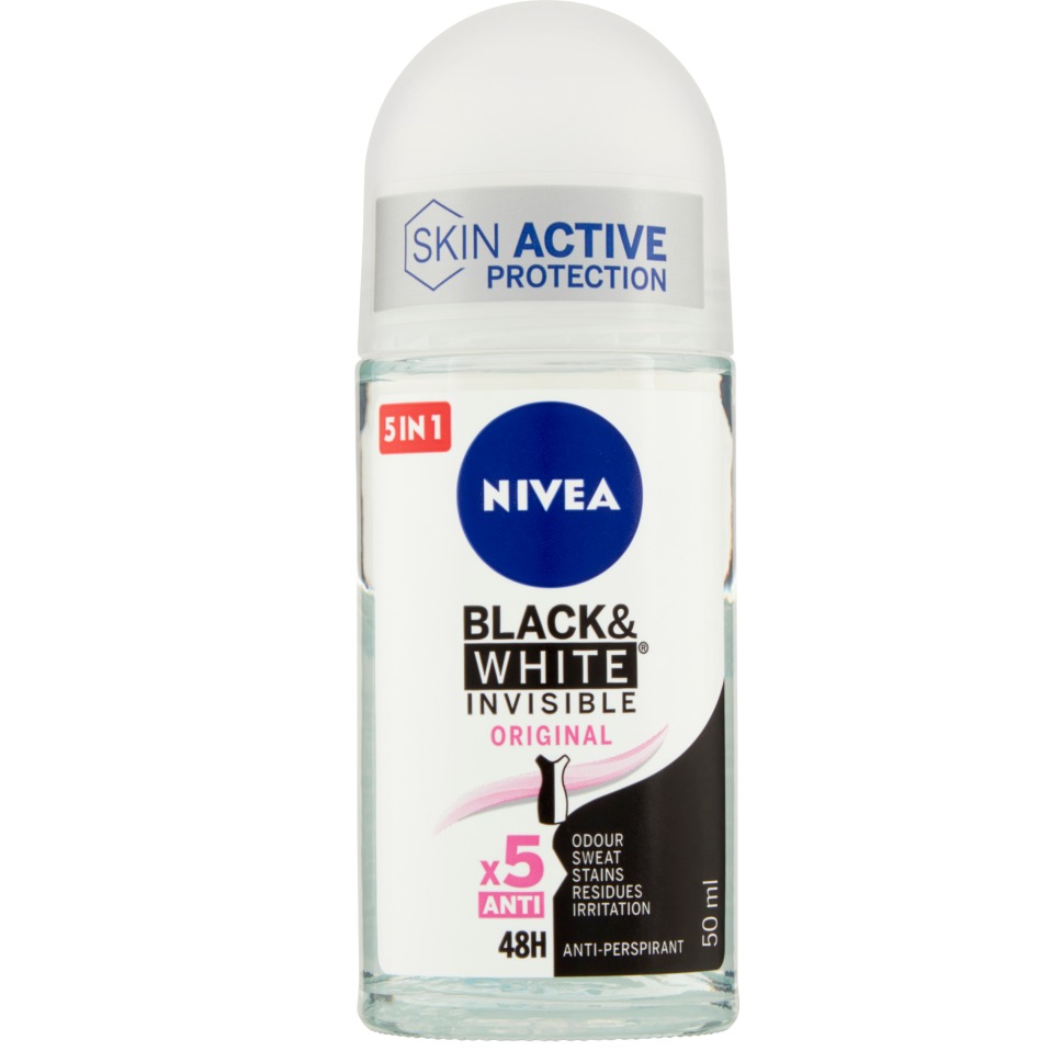 NIVEA DEO ROLL ON 50ML. BL. WH