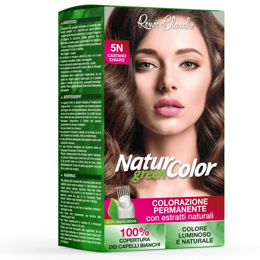 NATUR COLOR SH. COLOR.120ML. 5N CASTANO CHIARO