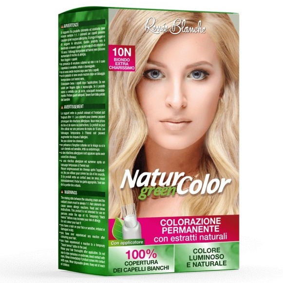 NATUR COLOR SH. COLOR.120ML. 10N BIONDO EX. CHIARISSIMO