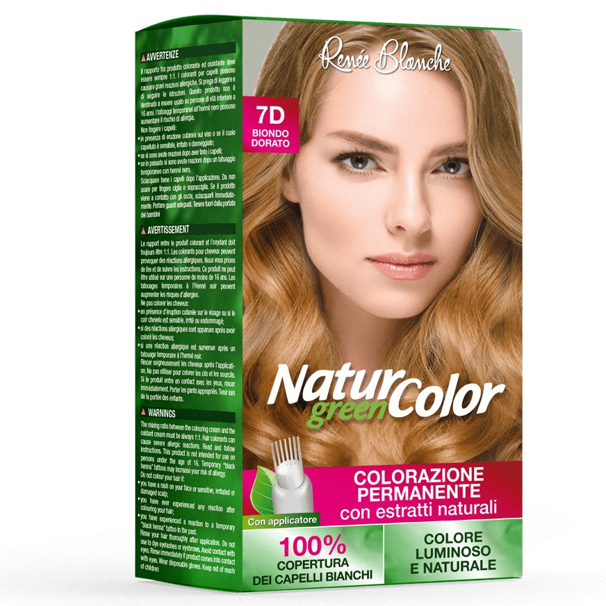 NATUR COLOR SH. COLOR.120ML. 7D BIONDO DORATO