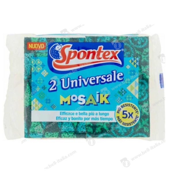 SPONTEX SPUGNA ABRASIVA MOSAIK X2 PROMO