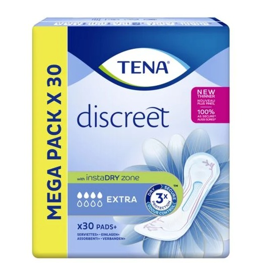 TENA PANTS DISCRET 30PZ.  EXTRA MEGAPACK