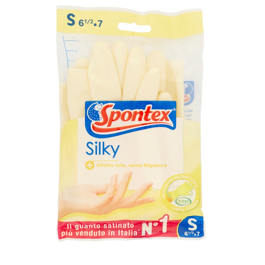 SPONTEX GUANTI SILKY PICCOLA 