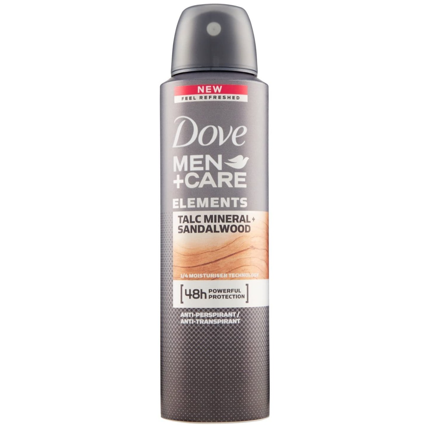 DOVE DEO SPRAY 150ML. MEN CARE TALCO