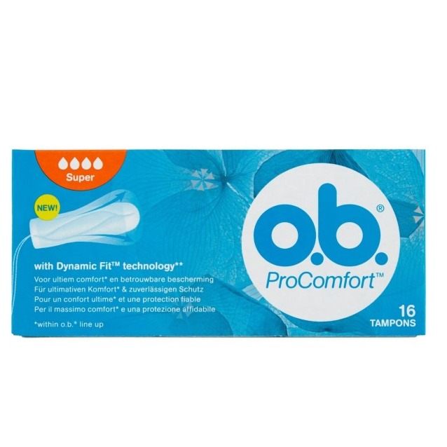 O.B. TAMPONI PROCOMFORT 16PZ. SUPER