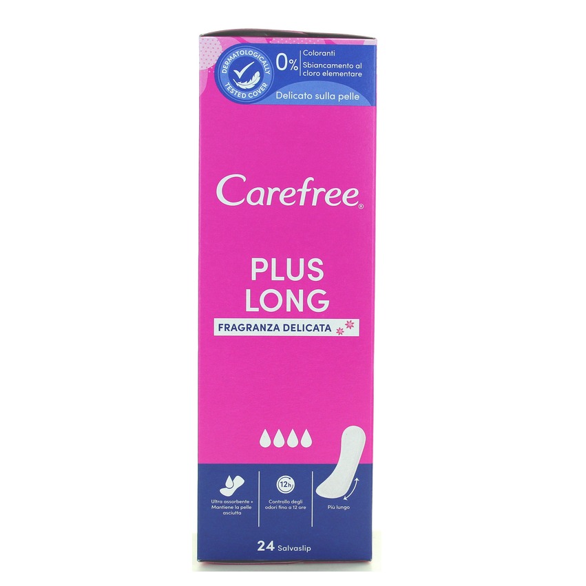 CAREFREE S/SLIP PLUS MAXI LONG 24PZ.