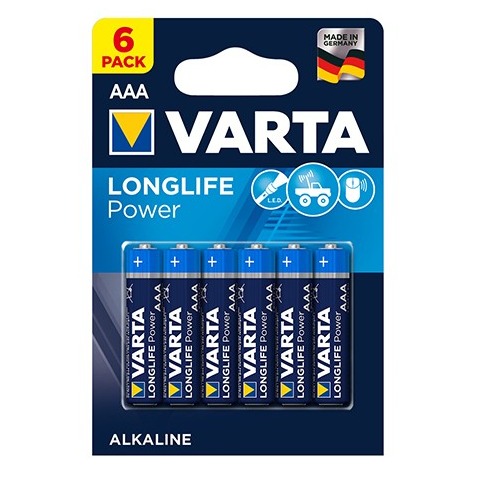 VARTA LONG LIFE MINISTILO AAA 6PZ.