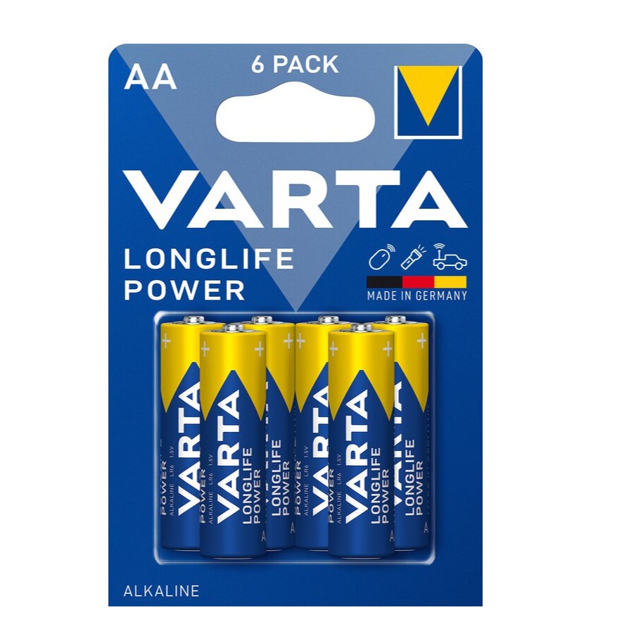 VARTA LONG LIFE STILO AA 6PZ.